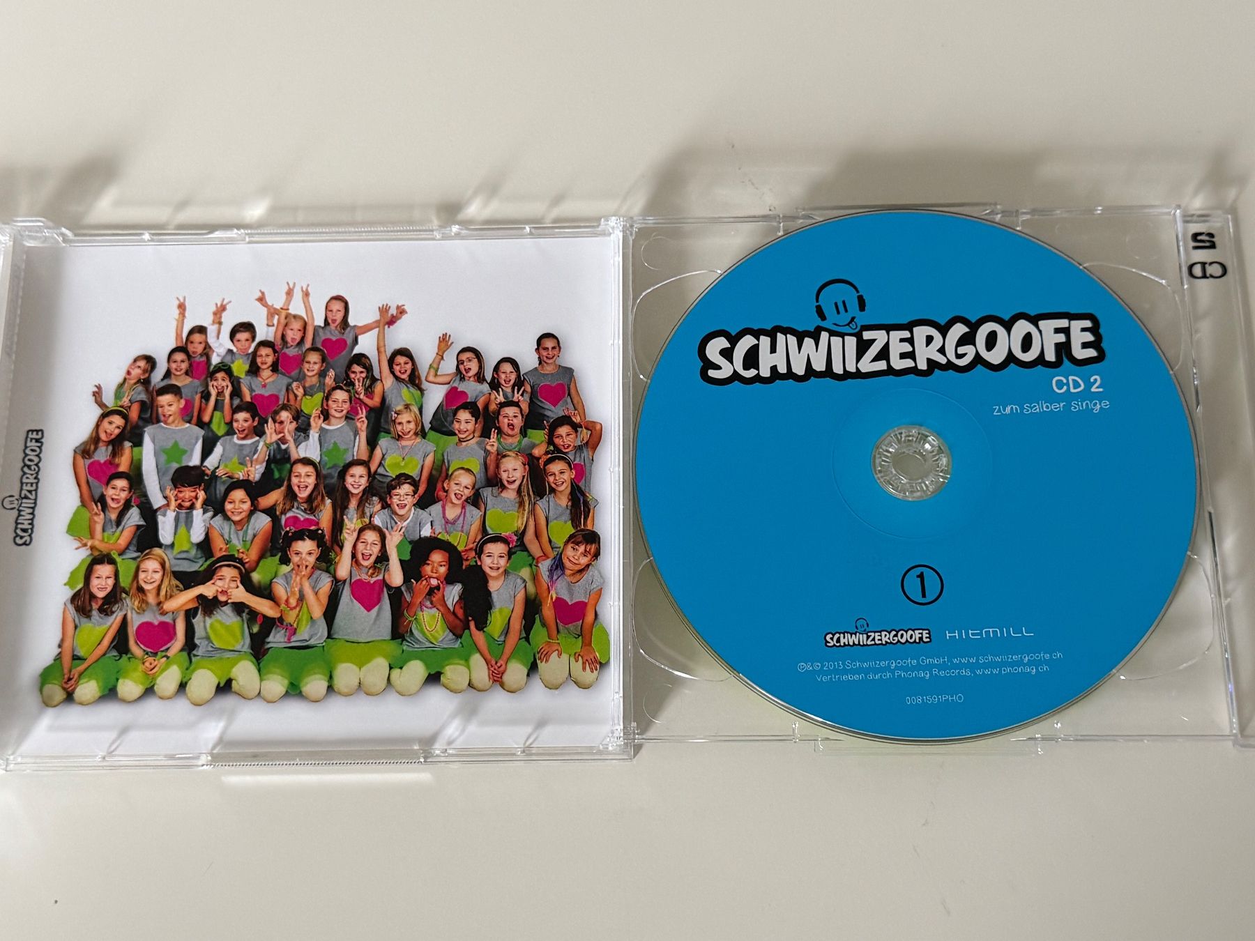 CD: Schwiizergoofe 1 CD Doppel-CD "vo Chind für Chind" – Usato da Altstätten SG venduto da sheamus 2