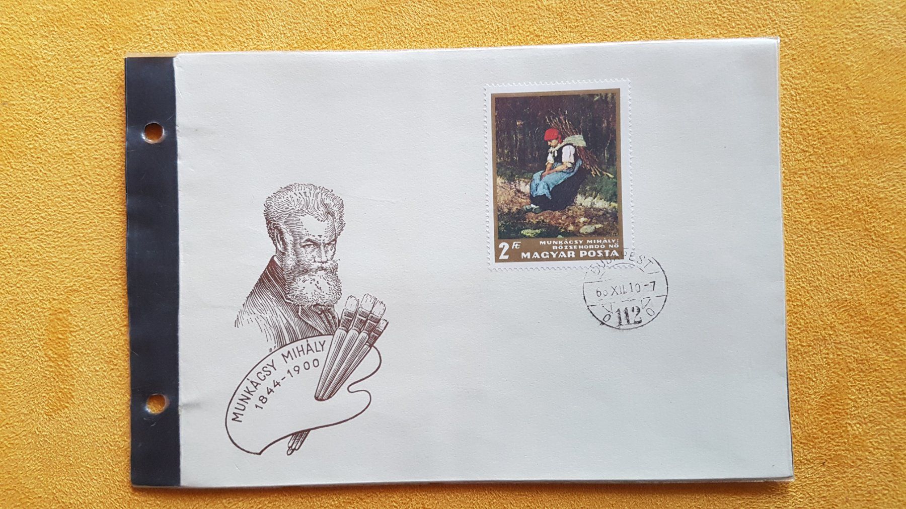 Tutti i francobolli: FDC - Munkacsy Mihaly / Maler  - Ungarn 1966 – Nuovo (secondo la descrizione) da Reinach BL venduto da Dexy62
