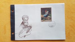 FDC - Munkacsy Mihaly / Maler  - Ungarn 1966