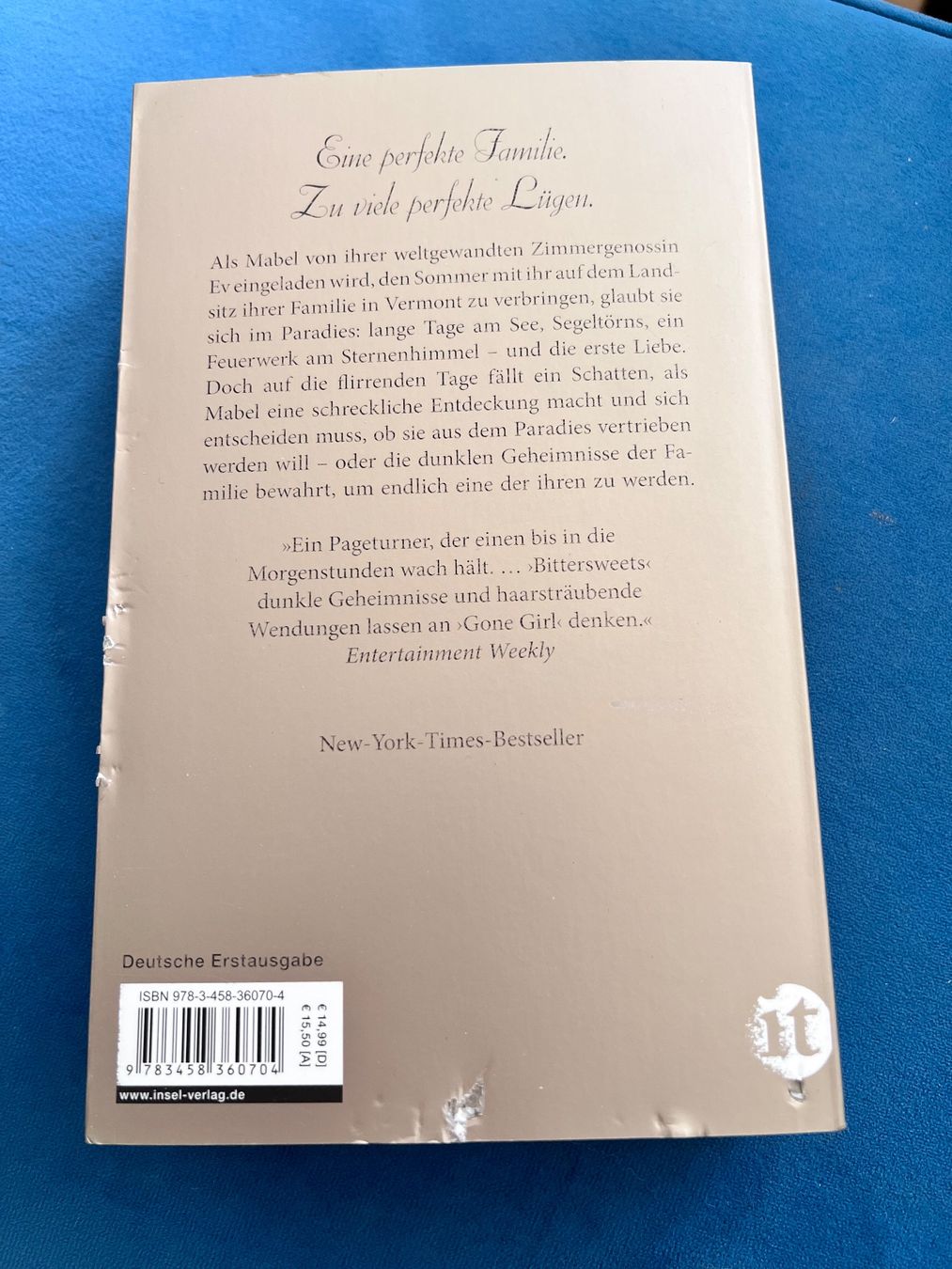 Libri: Buch - bittersweet - thriller / roman – Usato da Effretikon venduto da YaMn 1