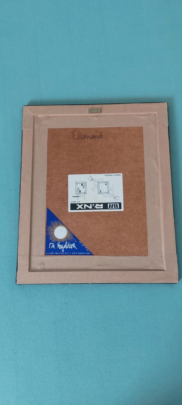 Dipinti: M.Casutt " Element " Kunstbild inkl. Rahmen – Usato da Rheinfelden venduto da Zottel3 3
