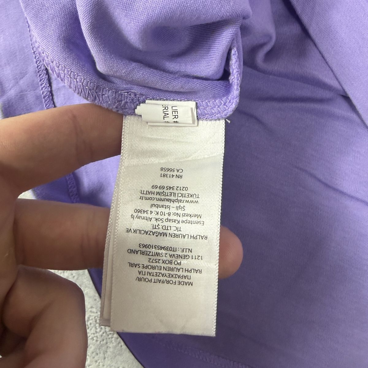Ralph Lauren Magliette Polo: Polo Ralph Lauren Custom Slim Fit Performance Violet - M – Usato da Hauterive NE venduto da Leo_o 7