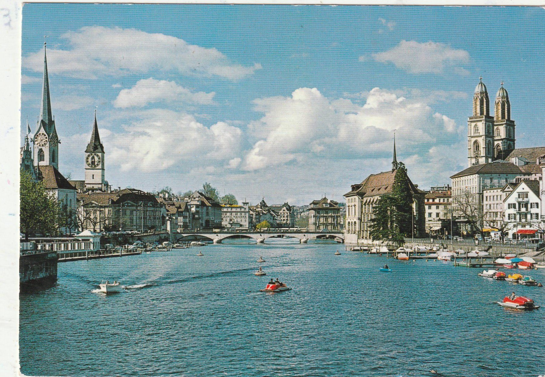 Ansichtskarten: Zürich – Gebraucht aus Lumbrein von made02