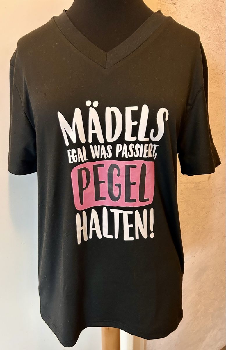 T-shirt: Sprücheshirt Grösse S, neu – Nuovo (secondo la descrizione) da Oberhasli venduto da anzis