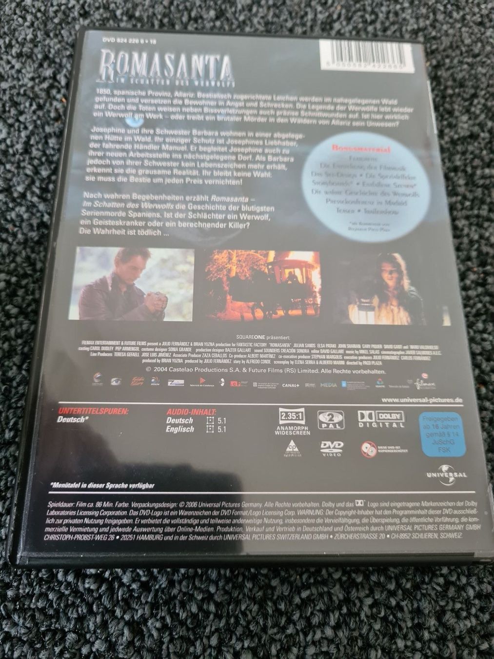 Tutti i DVDs: ROMASANTA(8400) – Usato da Ruswil venduto da jan_bxl5 1