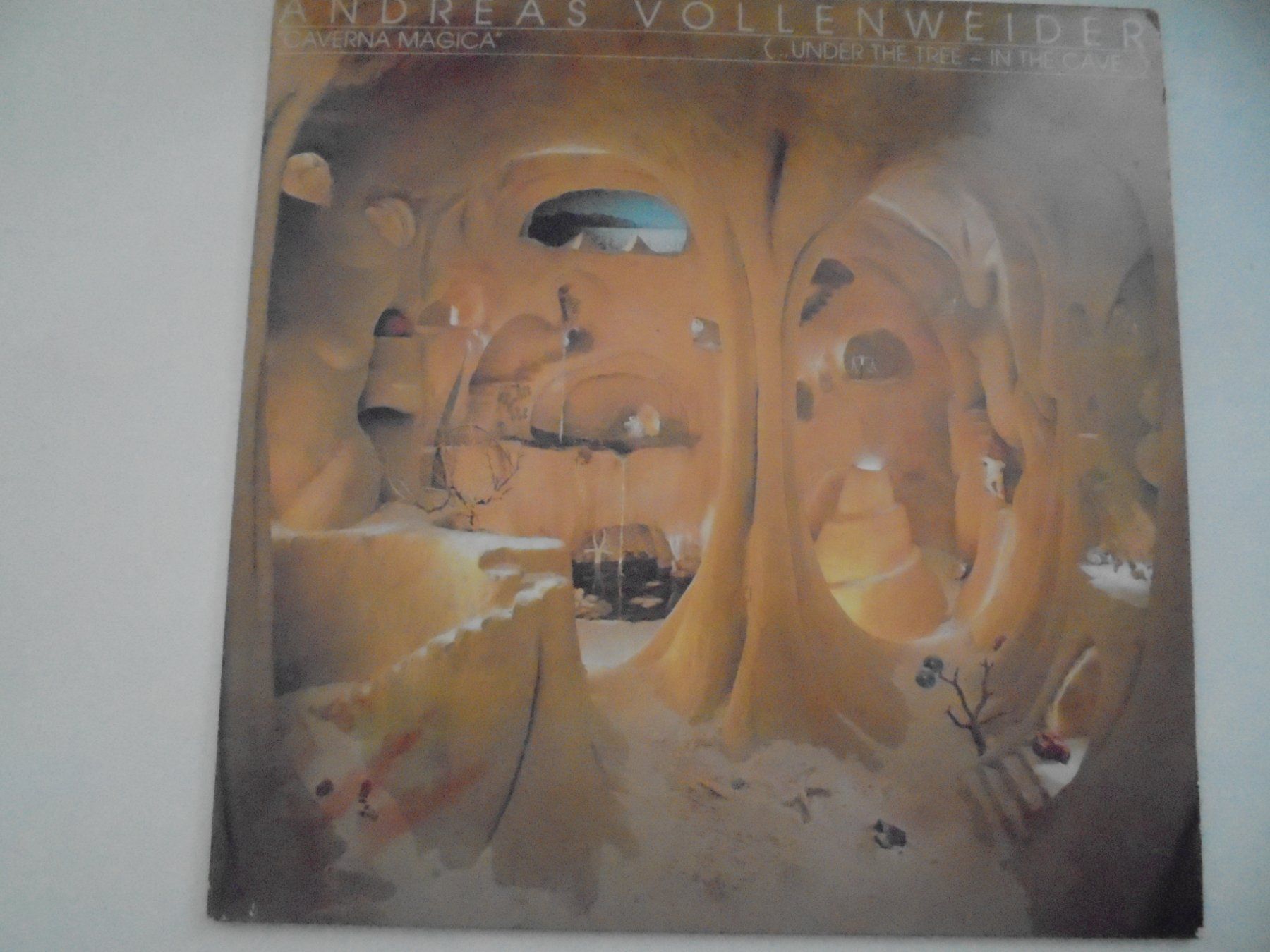 Dischi in vinile: Andreas Vollenweider " Caverna Magica." LP Holland1983 /VG+ – Usato da Crissier venduto da Promopost