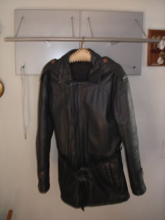 Leder Jacke