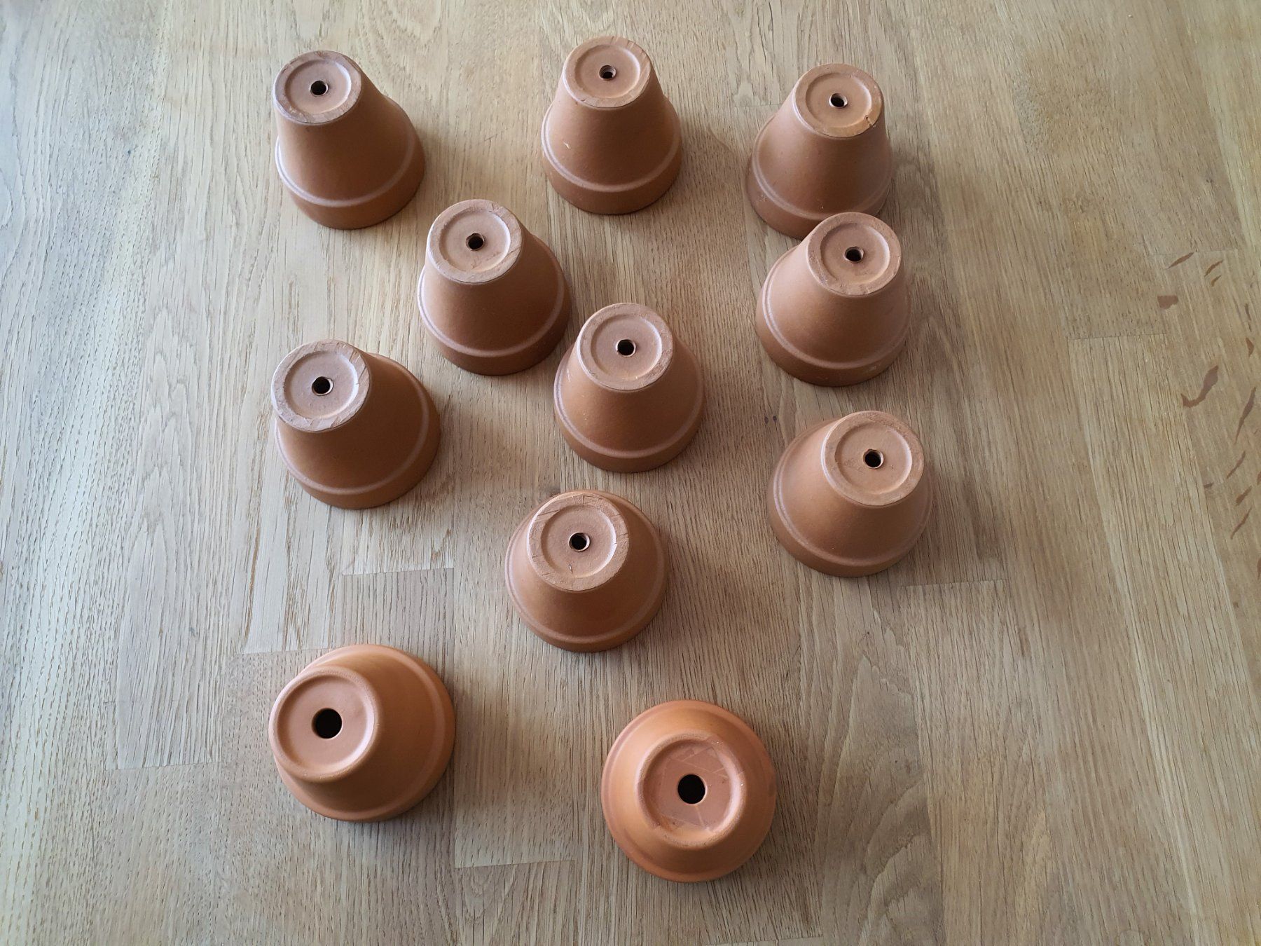 Vasi per fiori: Terracotta Töpfchen klein 11 Stk. – Nuovo (secondo la descrizione) da Winterthur venduto da Nooitgedagt 6