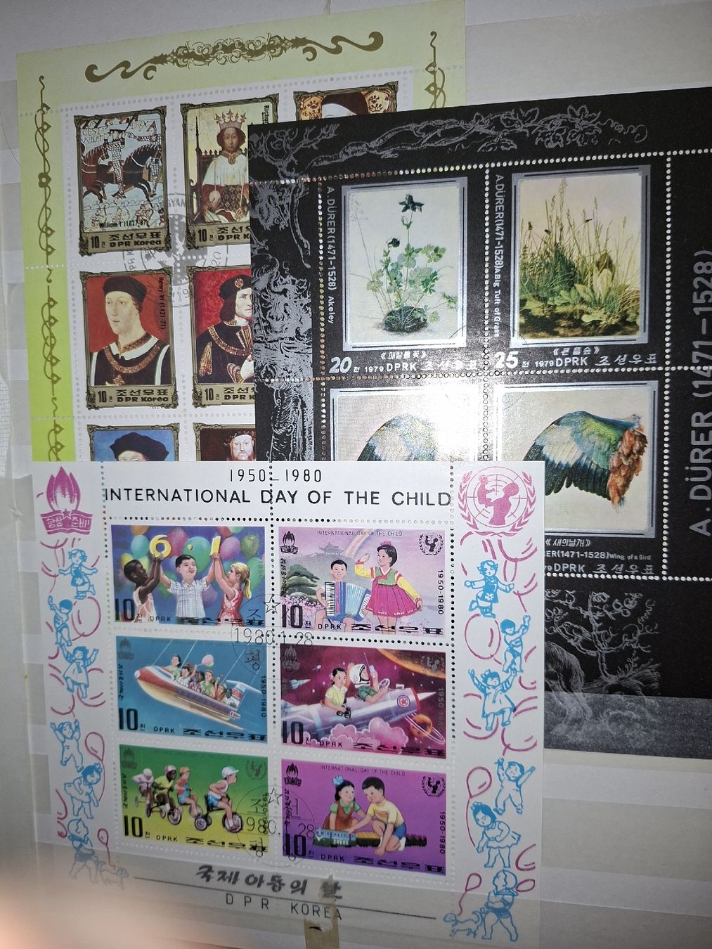 Alle Briefmarken: 31 Sonderblocks Korea – Gebraucht aus Balgach von SIMEON27 7