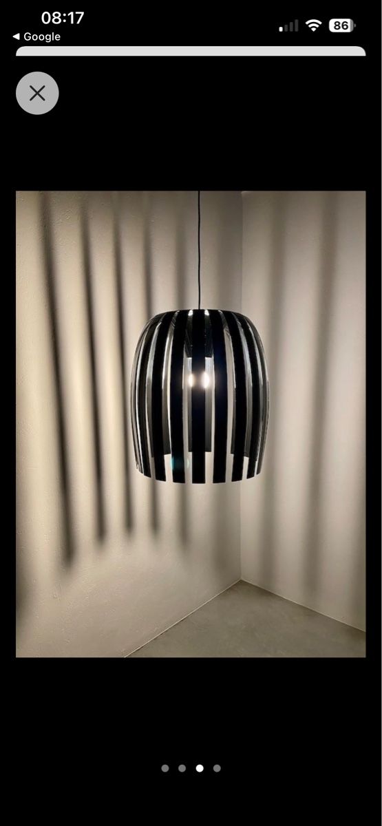 Koziol Lampade: Koziol Hängelampe Designklassiker Anthrazit – Nuovo (secondo la descrizione) da Rikon im Tösstal venduto da stupsi99