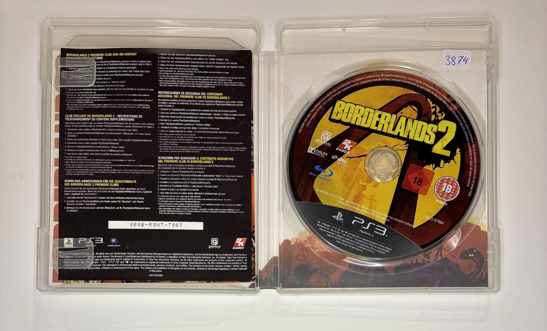 Giochi: PS3 - Borderlands 2 – Usato da Allschwil venduto da Bullach 3