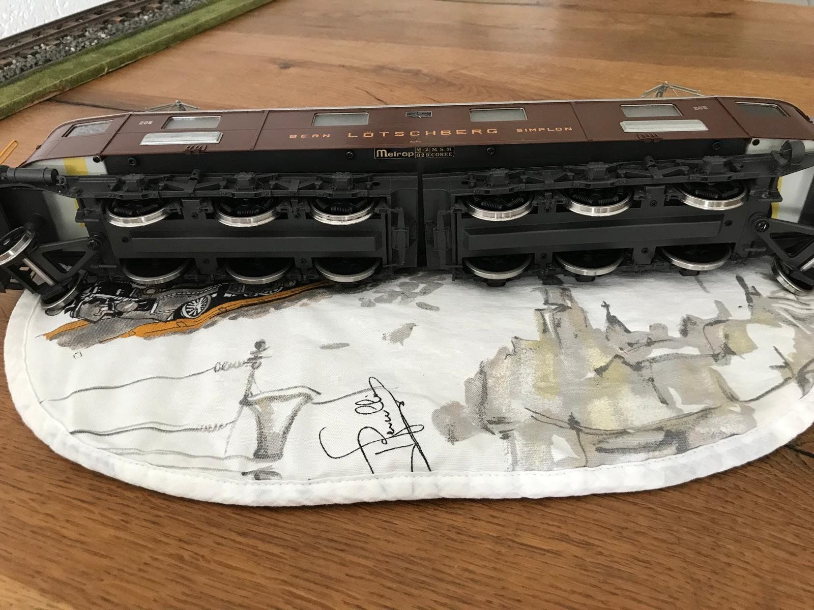 Metropolitan Modellini di ferrovie: BLS Metrop Ae 6/8 – Usato da Brittnau venduto da stang86 4