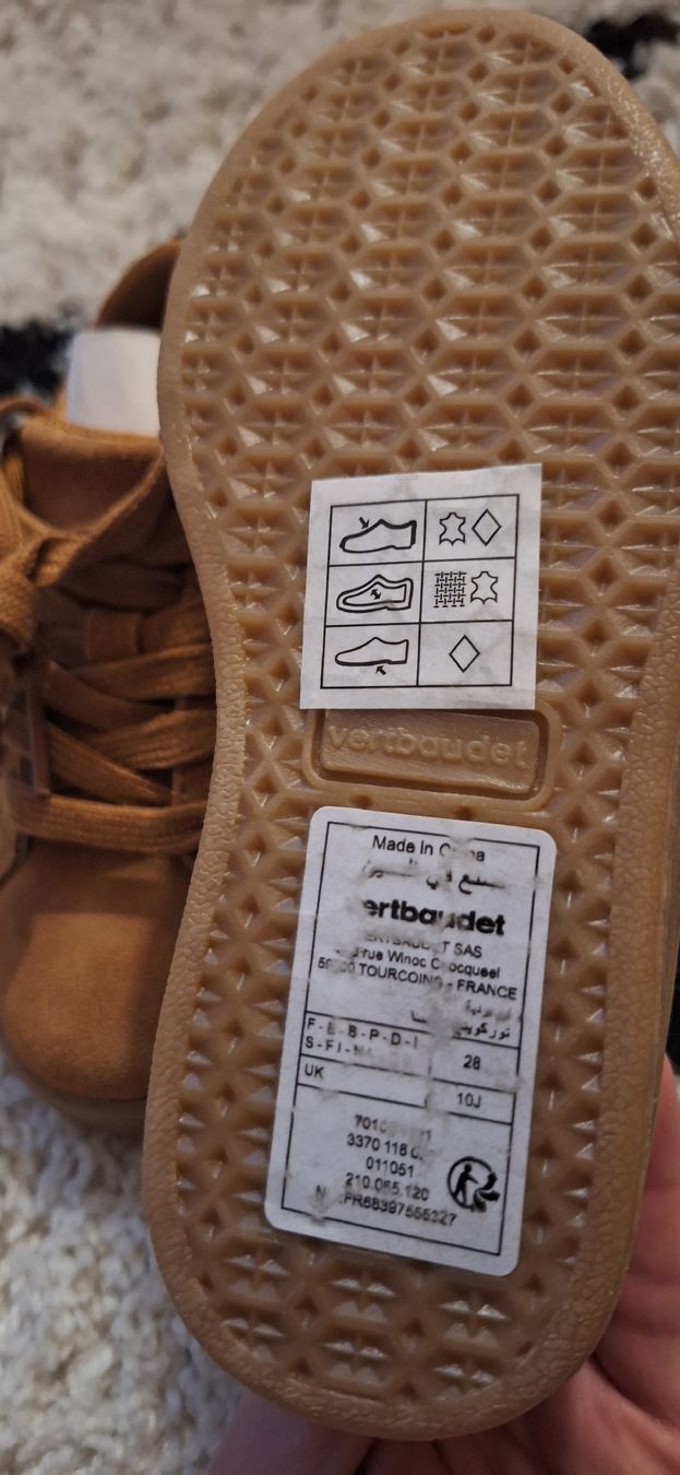 Vertbaudet Scarpe per ragazzi: Baskets NEUVES Verbaudet en cuir – Nuovo e nell'imballaggio originale da La Chaux-de-Fonds venduto da kellina 2