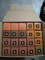 Capsules café Nespresso assortiment 20 boîtes état neuf