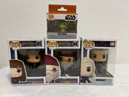 Divers figurines - Funko Pop, Stars Wars, Harry Potter, …
