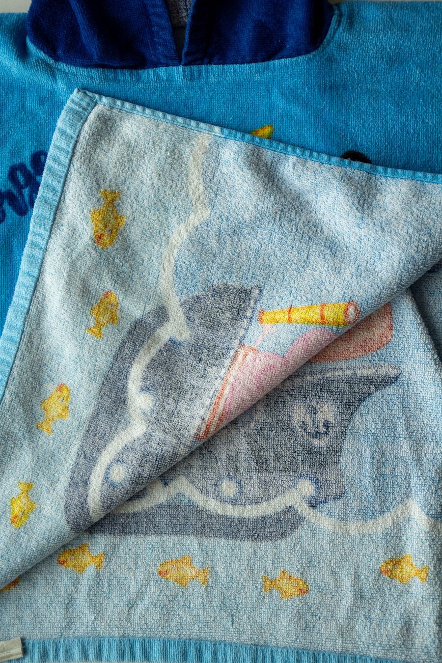 Disney Teli da bagno: George /Peppa Pig/Wutz Pirate Poncho – Usato da Zürich venduto da sambaum 4