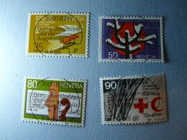 1986 Sonderpostmarken 727-730 ET Vollstempel