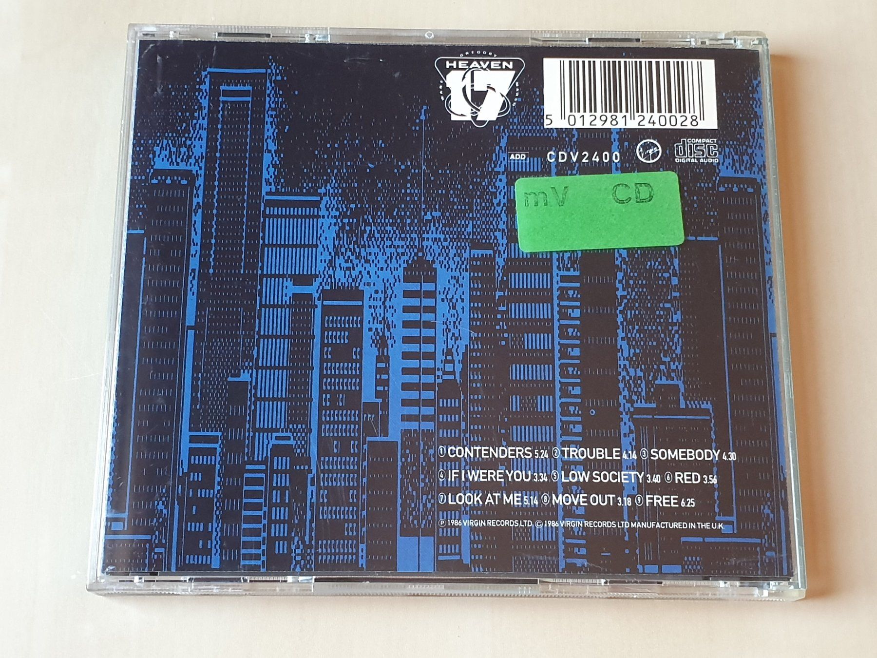 CD: Heaven Seventeen Plesure One – Usato da Stansstad venduto da collectorsshop 1