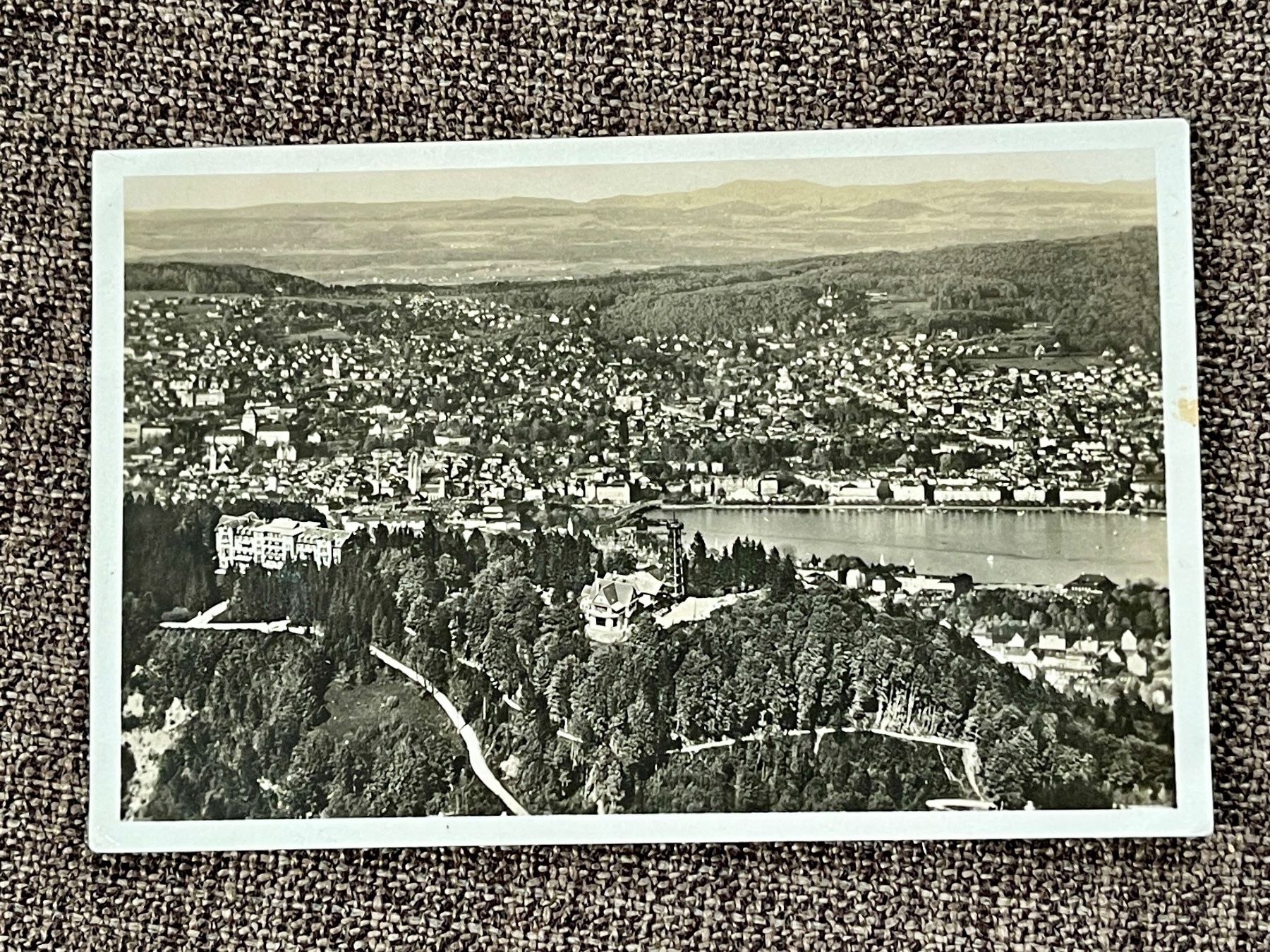 Ansichtskarten: Alte Ansichtskarte Üetliberg Zürich – Gebraucht aus Strengelbach von Aschatan5