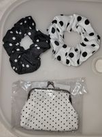 Portemonnaie, Haargummis, polka dot, hair accessoire, borsa