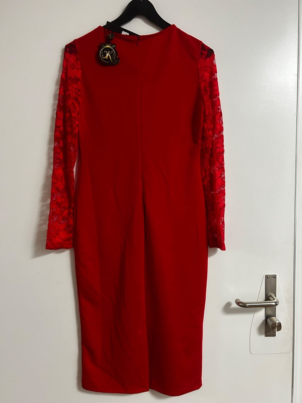 Vestiti: Spitzenkleid Kleid Rot Elegant Gr XL NEU – Nuovo e nell'imballaggio originale da Regensdorf venduto da Spyke55 5