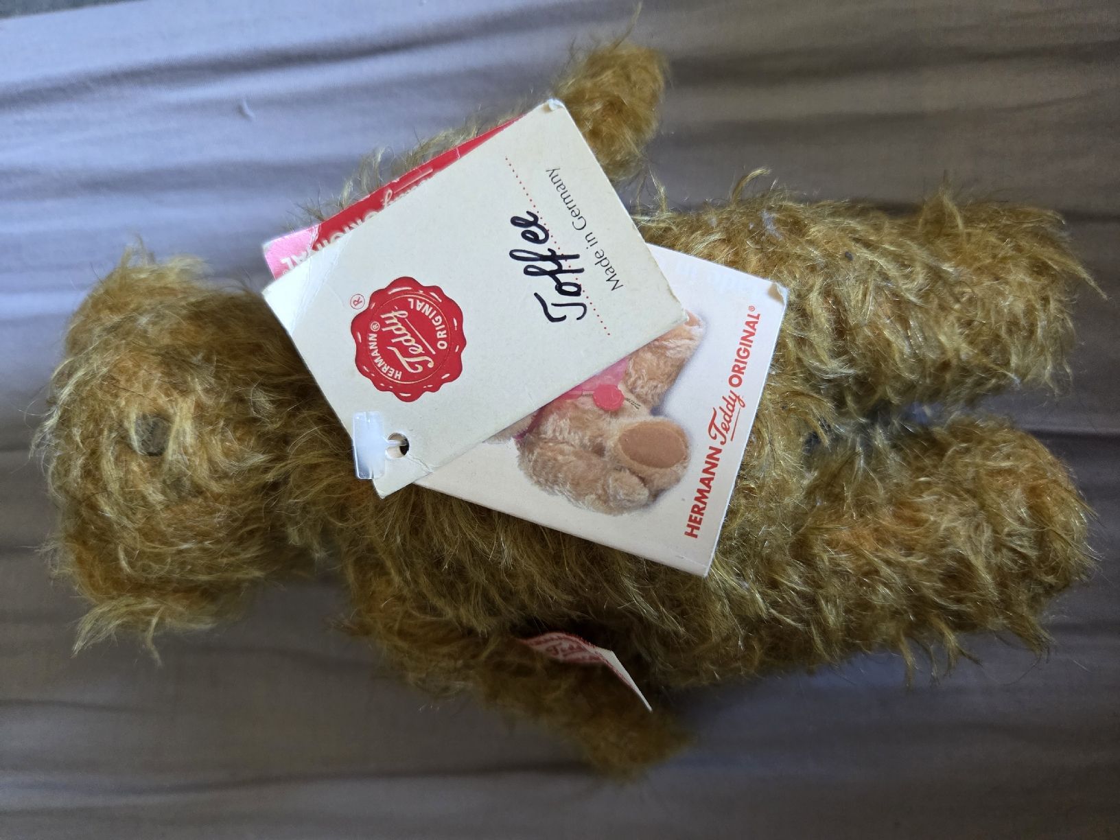 Teddy Hermann Spielzeuge: Hermann Teddy Original Limitierte Edition "Toffee" – Gebraucht aus Wädenswil von weihpos 2