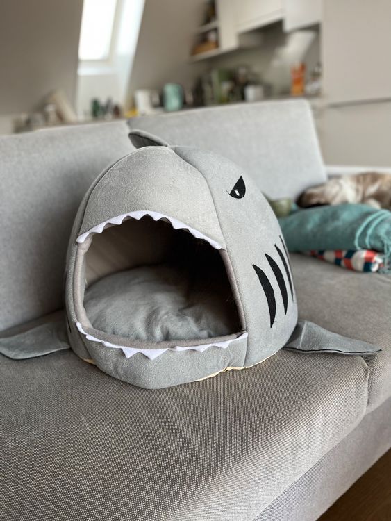 UPKOCH Toast-Kissen Für Haustiere - Lustige Brot-Matratze Für Katzen & Kleine Hunde