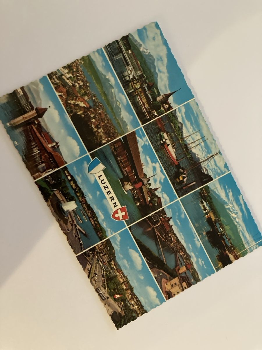 Cartoline postali: 3 Ansichtskarten von Luzern   – Usato da Schüpfheim venduto da Seerose80 3