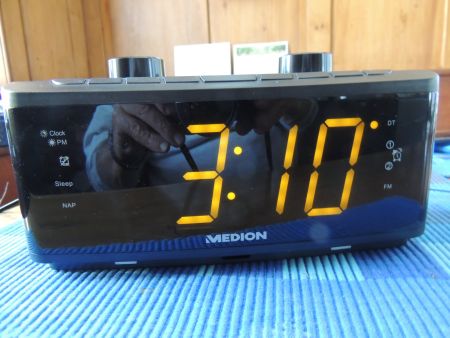 Medion Uhrenradio mit Nachtlicht