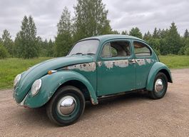 VW Käfer 1960 Keramik Grün Restaurationsobjekt