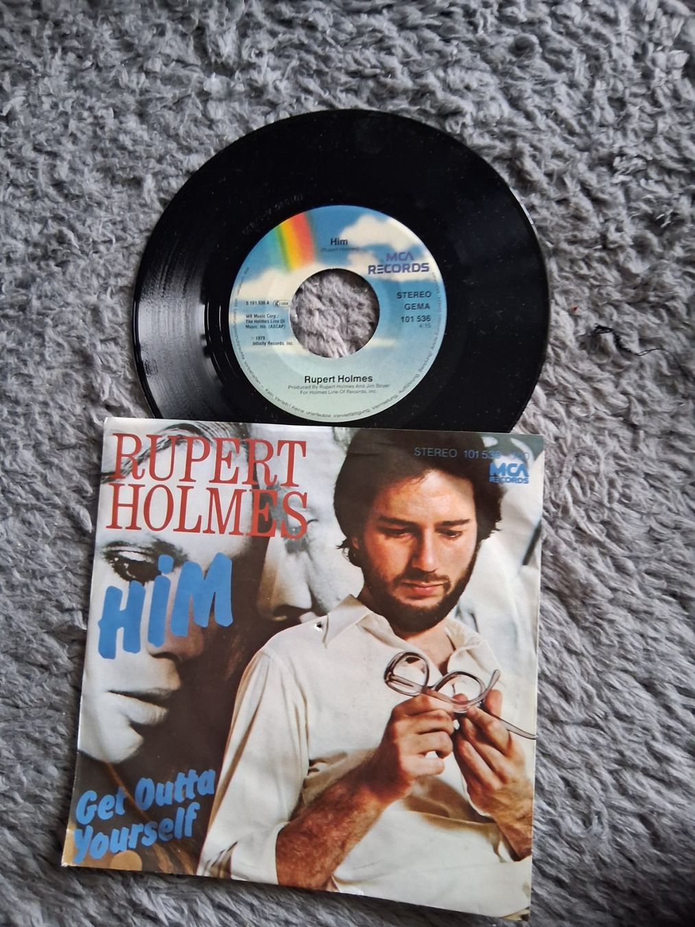 Dischi in vinile: RUPERT HOLMES     HIM     7NER SINGLE – Usato da Wetzikon ZH venduto da Ramones01