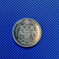 50 cents Canada 1963 en argent