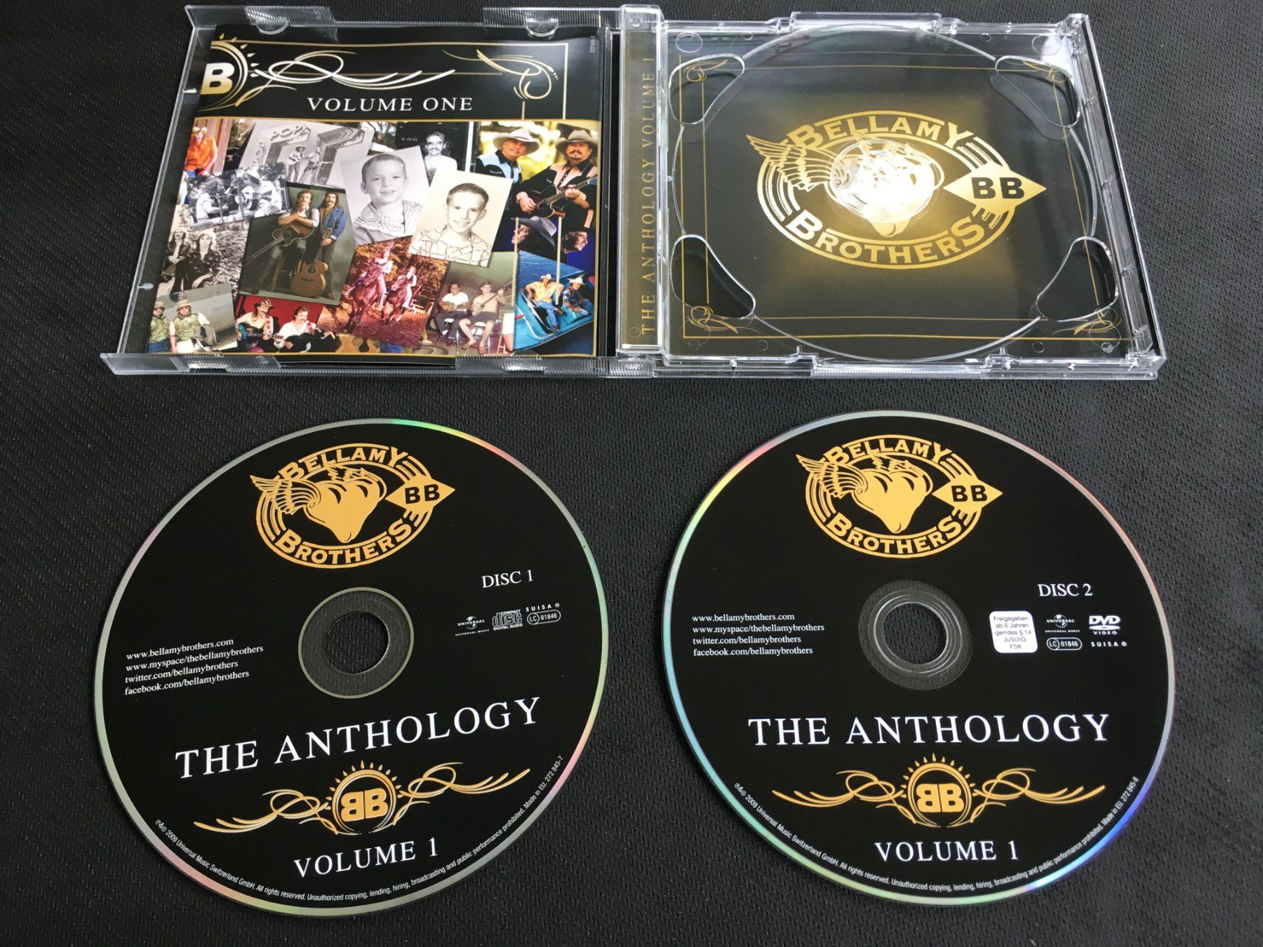 CD: Bellamy Brothers - The Anthology Volume 1 -CD- CD+DVD – Usato da St.Gallen venduto da MedienJoe 1