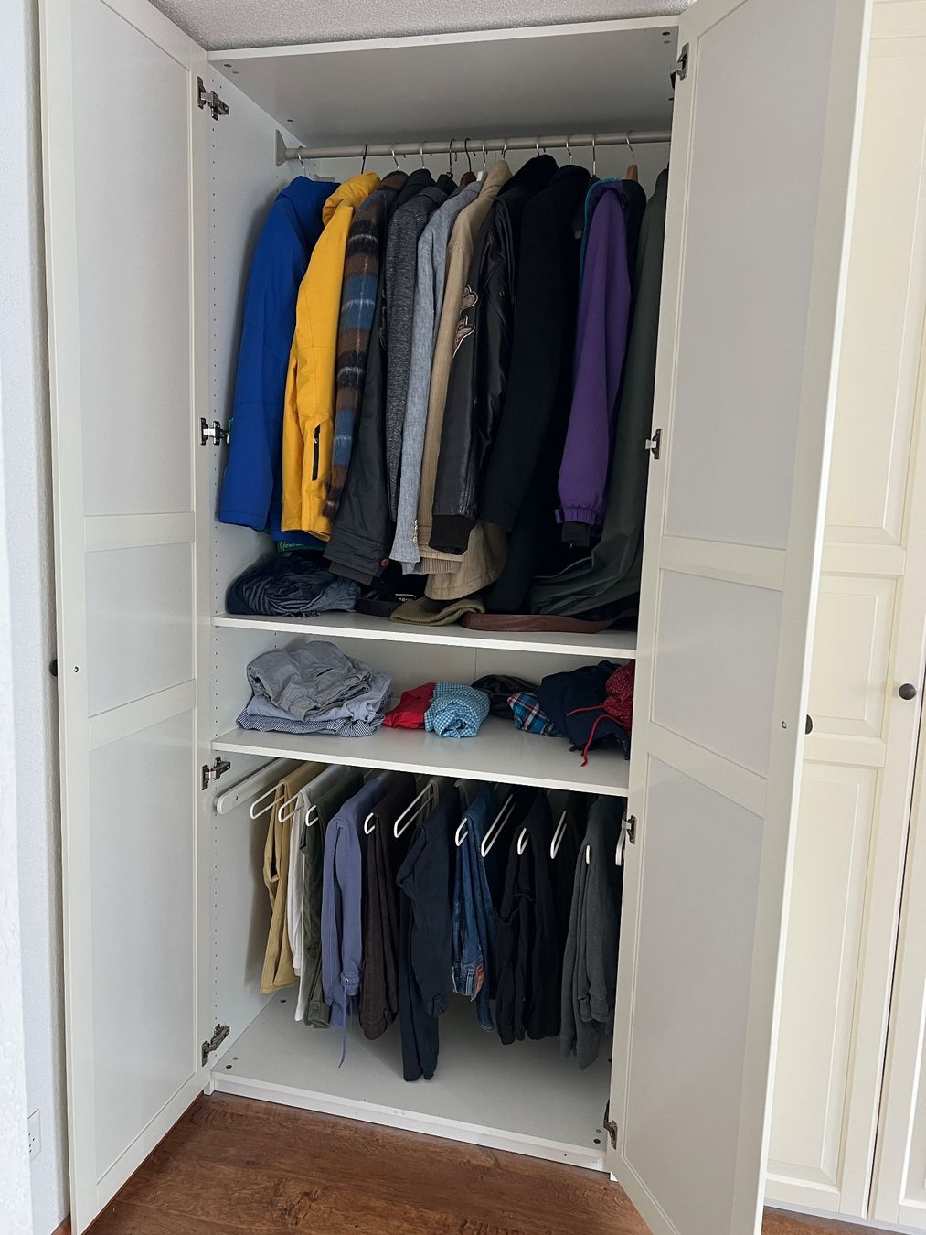 Ikea Armadi: Kleiderschrank weiss – Usato da Thürnen venduto da donvito677 3