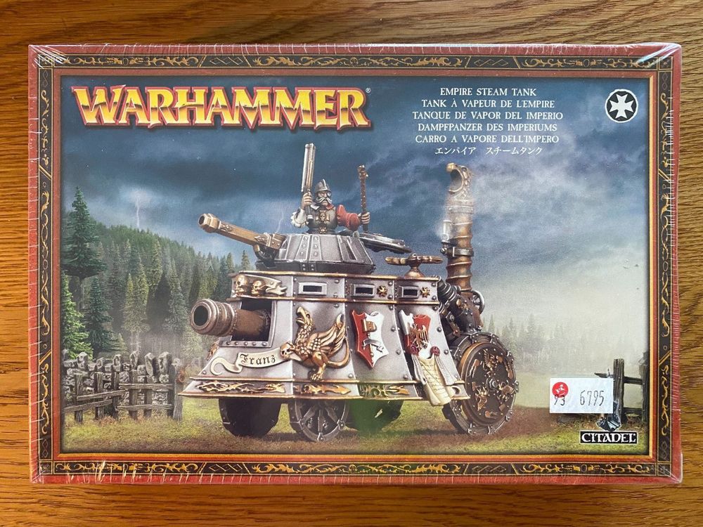 Warhammer Empire Steam Tank – 4th Ed(~1995) – Metal