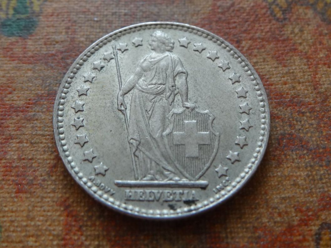 Alle Münzen: 1 Fr. 1964   (H) – Gebraucht aus Romanel-sur-Lausanne von Swift13 1