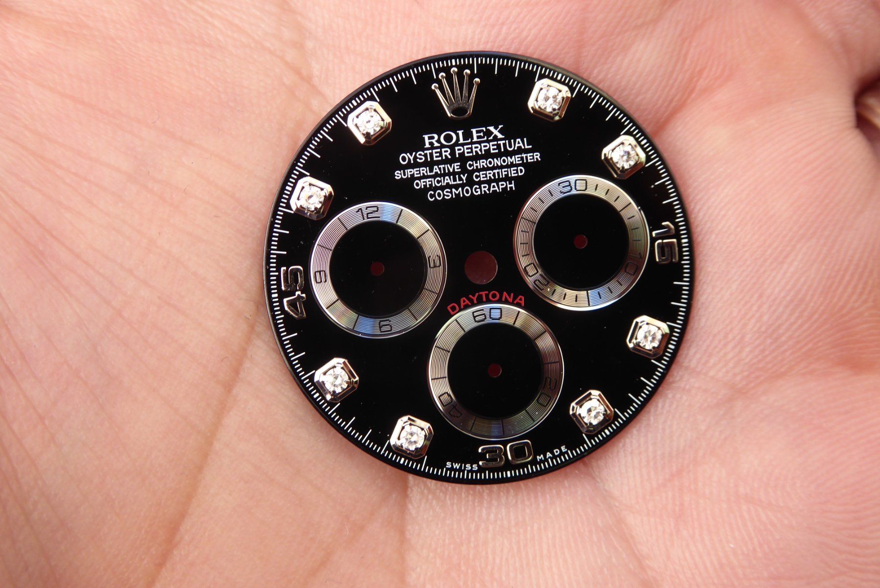 Rolex Uhren: Rolex Cosmograph Daytona Diamond dial 116519 – Neu (gemäss Beschreibung) aus Geneve von adr_xk6n 7