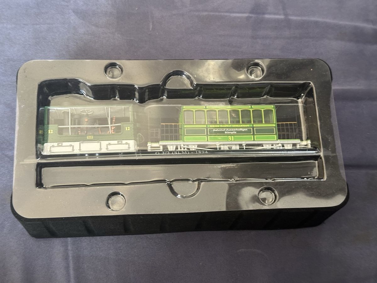 Modelleisenbahnen: H0m Standmodell „Berner Dampftram“ – Neu und originalverpackt aus Ostermundigen von Bahnfan 1