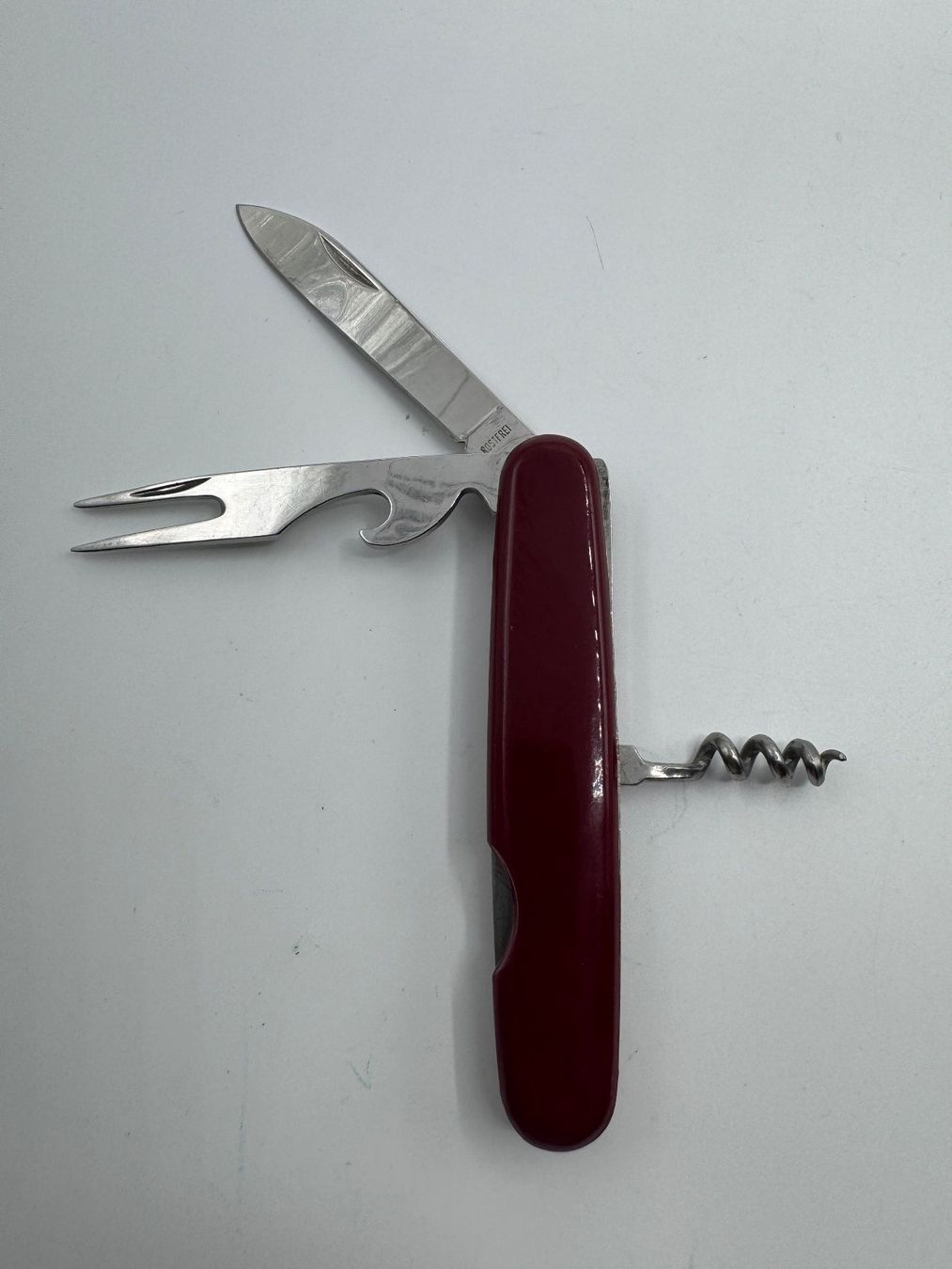 Coltelli tascabile: Taschenmesser Rostfrei gebraucht mit Korkenzieher – Usato da Sachseln venduto da BONATI01 1