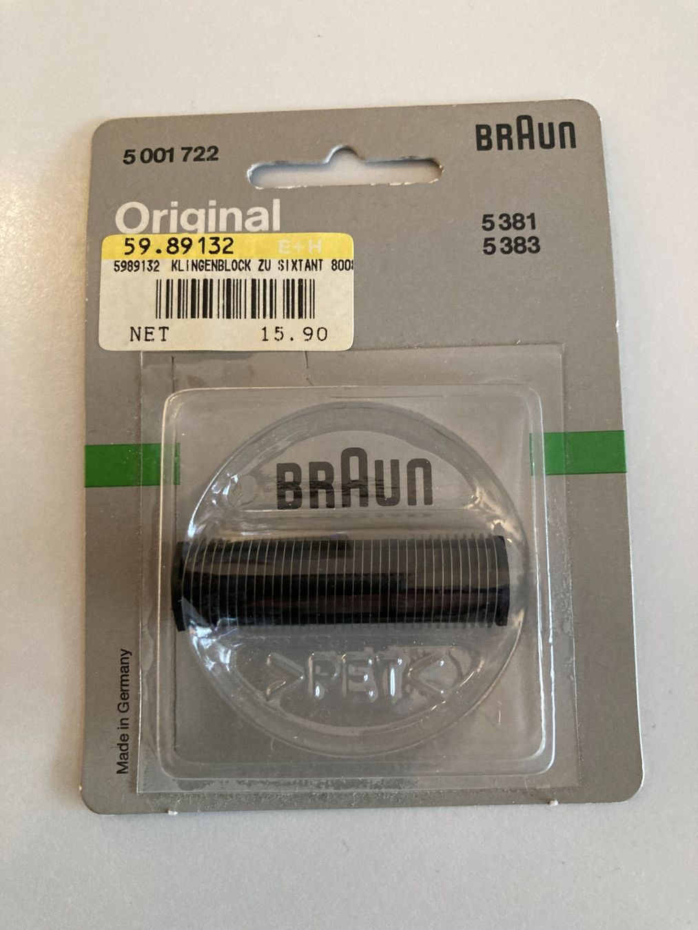 Rasoi & Lamette da barba: Braun Rasierer Ersatzteil – Nuovo e nell'imballaggio originale da Wil SG venduto da Pin05 1