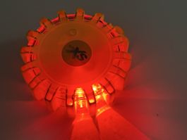 LED Warnleuchte mit Magnet, Pannenhilfe - Auto / Motorrad