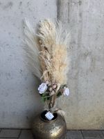 Wunderschöner Pampas-Trockenblumenstrauss – Hochzeitsdeko