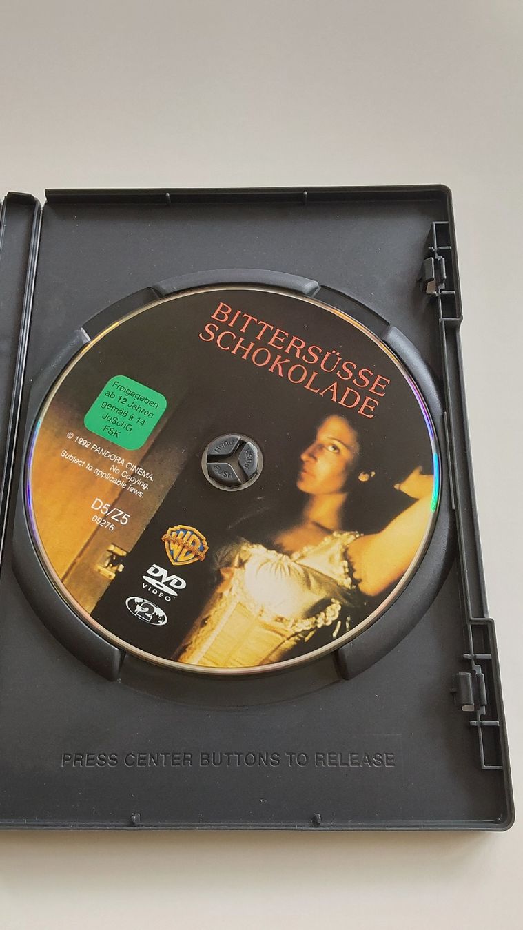 Alle DVDs: DVD Como Agua Para Chocolate Bittersüss Schokolade – Gebraucht aus Worb von niklas2001 2