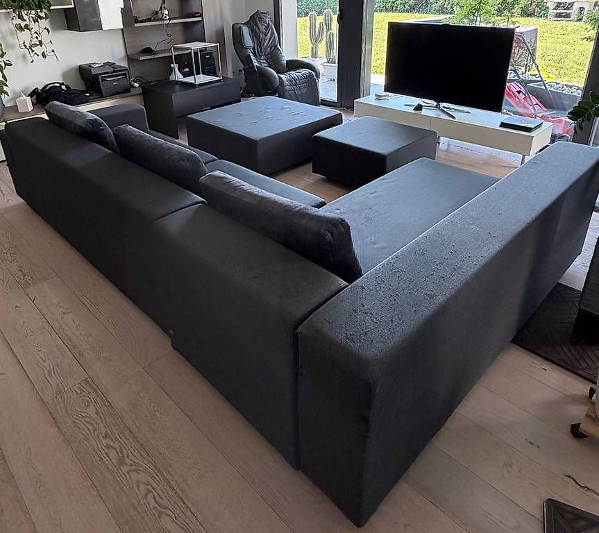 Sofas: DIVANO MODULARE DI DESIGN CON 2 POUF – Gebraucht aus Pura von t_b_t5zn 1