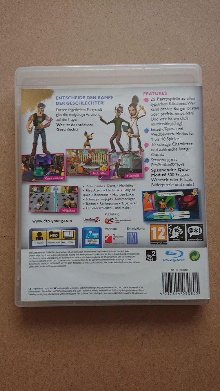 Giochi:  Das Duell Männer vs Frauen Ps3 – Usato da Chur venduto da FreakofRarity 1