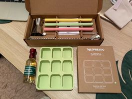 Nespresso Recipe Kit + Barista Ice Tray + Syrup