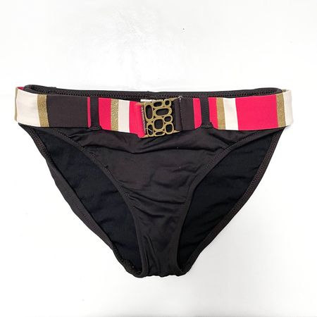 SEAFOLLY Bas de Maillot Marron Ceinture - Taille 36 - NEUF