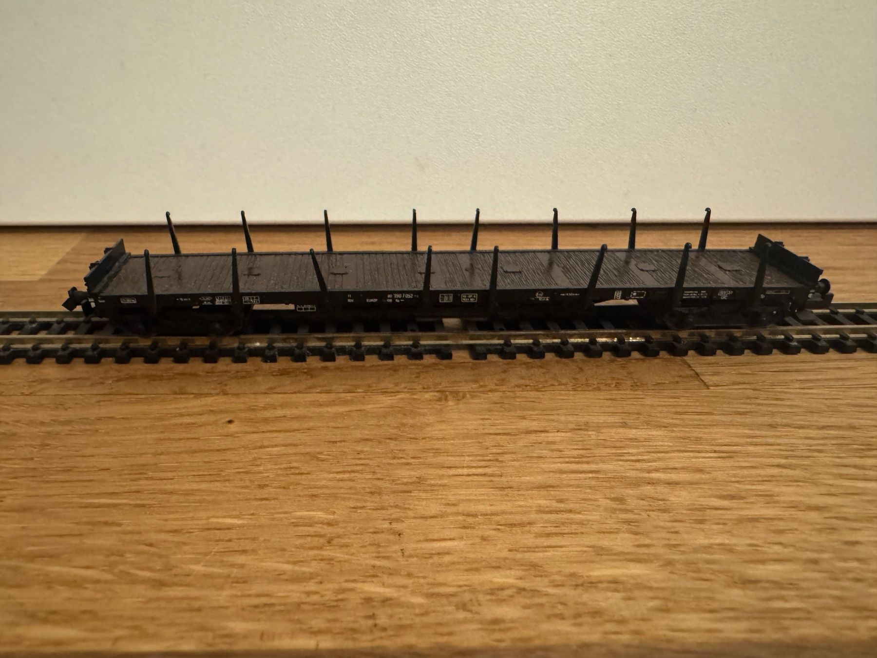 Fleischmann Modellini di ferrovie: Fleischmann 8286 Rungenwagen – Nuovo e nell'imballaggio originale da Schlierbach venduto da Look8