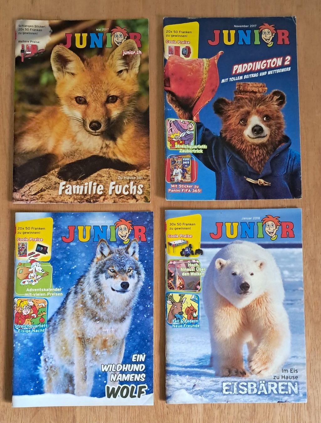 Riviste & Magazine: Junior Zeitschriften von 2014 bis 2019 – Usato da Bern venduto da pet_dzd7 5