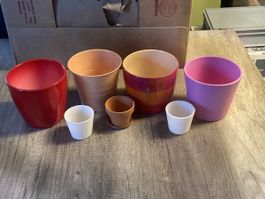 Blumentopf Set guter Zustand